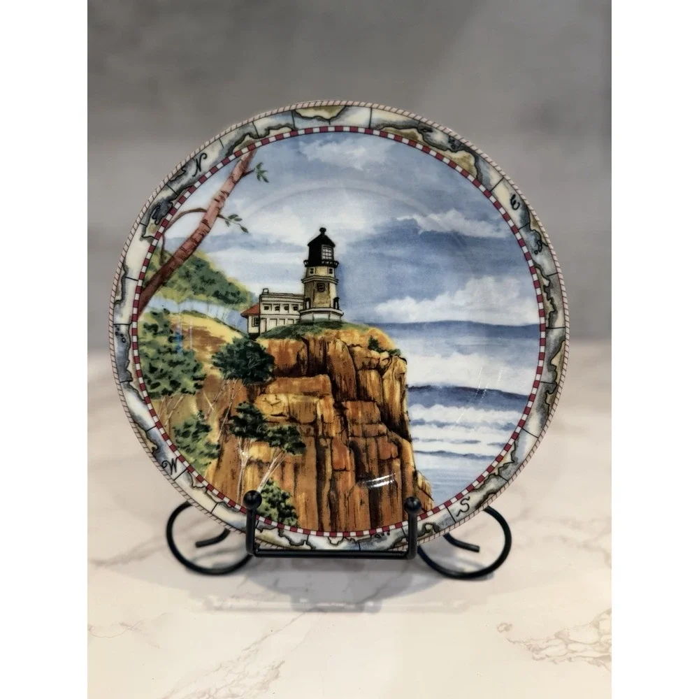 American Atelier Signals 5100 Porcelain Salad/Dessert Plates 8